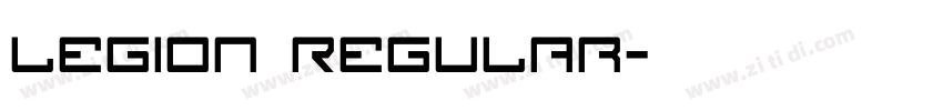 Legion Regular字体转换